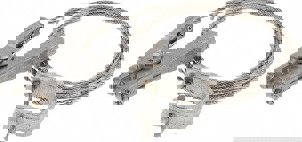 19 AWG, 10 Ft., Alligator Clip, Hand Clamp, Grounding Cable with Clamps